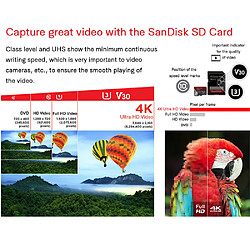 Carte SD 128 Go U3 C10 V30 originale avec carte mémoire SanDisk Extreme Pro SDXC UHS-1 authentique, vitesse très rapide, 170 Mo /