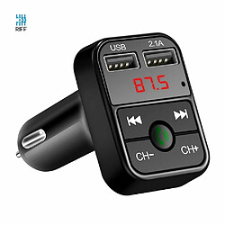 Riffi Riff CAR-B2 Transmetteur Bluetooth FM / MP3 Chargeur Voiture 2x USB QC3.0 3.1A/1A Noir