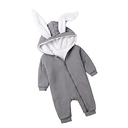 Avis Winter Infant Baby Combi-short Combi-short En Coton Gris (3-6 Mois)