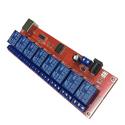 Le module de relais usb 8 canaux ne cachait aucun lecteur relais usb pour le contrôle mcu 5v pas cher