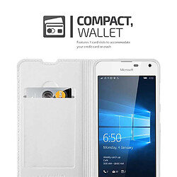 Avis Cadorabo Coque Nokia Lumia 650 Etui en Argent