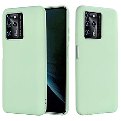 Coque en silicone antichoc avec sangle vert pour votre ZTE Blade V30