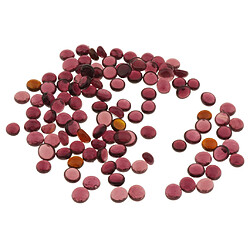 Lots 100 Billes De Billes De Verre Solides Cailloux Pierres Pour Table Scatter 12-17mm pas cher