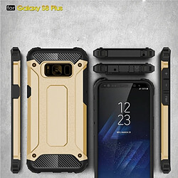 Wewoo Coque renforcée or pour Samsung Galaxy S8 + / G9550 Plus Armure Tough TPU + PC combinaison