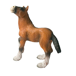 Bullyland Figurine Cheval Shire : Poulain