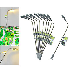 Led Jardin Lampadaires Ferroviaire Train Lampadaire