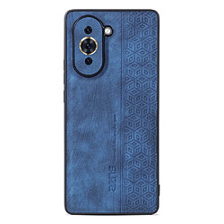 Coque en TPU + PU AZNS anti-chute pour votre Huawei nova 10 4G - bleu