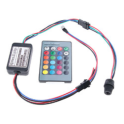 Acheter Dc12v Mini Rgb Fibre Optique Source Source Avec Ir Remote 1 Tête