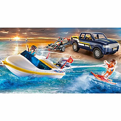 Playmobil® Véhicule tout terrain et bateau Playmobil Family Fun 70534