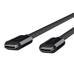 Belkin F2CU052BT1M-BLK câble USB 1 m USB 3.2 Gen 1 (3.1 Gen 1) USB C Noir