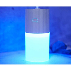 Avis YP Select Creative Luminous Cup Simple Humidifier Bedroom Hydrating Instrument Car Office Bedroom Purification de l'air Humidifier-bleu