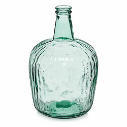 Gift Decor Bouteille Rayures Décoration 14 x 44 x 13 cm Transparent (2 Unités)