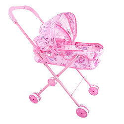 Baby Dolls Poussette Poussette Pliante Enfants Pretend Jeux De Rôle Jouets Rose