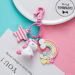 Universal Unicorn Key Pendant Course en peluche - Peluche, Licorne, Anchor, Rainbowpink