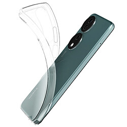 Avizar Coque pour Honor 90 Smart Silicone Souple 1mm Léger Invisible Transparent pas cher