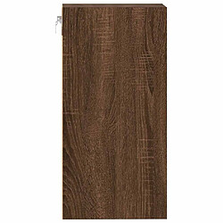 Acheter vidaXL Armoire suspendue chêne marron 30x29,5x60 cm bois d'ingénierie