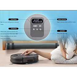 Universal Aspirateur Robot Aspirateur Planification intelligente du chemin et du temps Nettoyage, télécommande, auto-recharge Scannage humide Navigation GPS pas cher