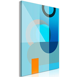 Artgeist Tableau - Blue Surface (1 Part) Vertical 40x60 cm