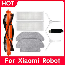 INF Accessoires pour aspirateur robot Xiaomi S10 S12, 8 pièces