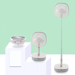 Avis QUELIMA M1 Ventilateur Rétractable Portable 7200mAh Type-C Ventilateur de Stockage de Synchronisation Rechargeable à 4 Vitesses Avec Télécommande