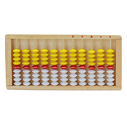 Abacus Math Toy Pour Enfants Enfants Comptant Abacus En Bois Jaune Rouge Blanc