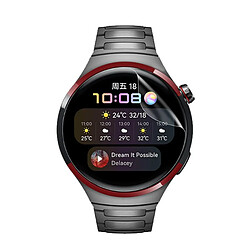 NIS Film Gel à Couverture Complète Compatible avec Huawei Watch 4 Pro Space Edition - Transparent