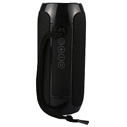 Avis Wewoo Enceinte Bluetooth d'intérieur noir Haut-parleur stéréo portable Bluetooth, avec microphone intégré, prise en charge des appels mains libres, carte TF et entrée AUX FM, distance Bluetooth: 10 m