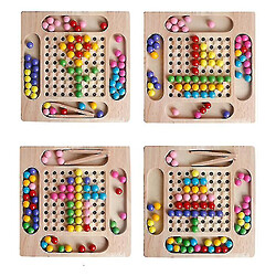 Avis Universal Puzzle en bois pour enfants Puzzle, perles, élimination, concentration et concentration Formation Education