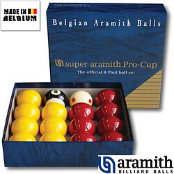 Billes Pool Super Aramith Pro Cup 50.8 mm