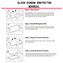 Wewoo Film de verre trempé Pour Galaxy A51 2 PCS Full Glue 0.26mm 9H 2.5D Full Coverage pas cher