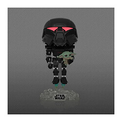 Acheter Figurine Funko Pop! Star Wars: Mandalorian - Dark Trooper w/Child GW