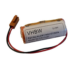 vhbw Batterie Li-Ion 2000mAh (3V) pour Le Blond 77 CNC Router comme A02B-0200-K102, CR17450E-RL, entre autres..