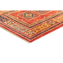 Avis Vidal Tapis de laine 1517x116 rouge Kashkuli