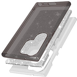 Avis Avizar Coque Paillette pour Samsung Galaxy S23 Ultra Semi-rigide Spark Case noir