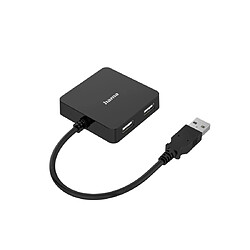 HAMA Hub USB, 4 ports, USB 2.0, 480 Gbit/s