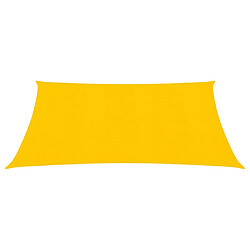 Helloshop26 Voile d'ombrage 160 g/m² 2,5 x 2,5 m PEHD jaune 02_0009112