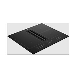 Table de cuisson induction aspirante 60cm 4 feux 7400w - HIXI64700UF1 - BEKO pas cher