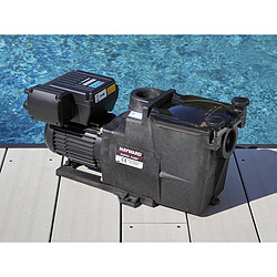 Acheter Pompe de filtration piscine hayward super pump à vitesse variable vstd 1.5cv 18m³h