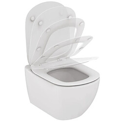 Porcher Pack WC suspendu Tesi Aquablade blanc