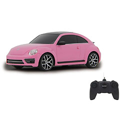 JAMARA Voiture télécommandée VW Beetle 1:24 Rose