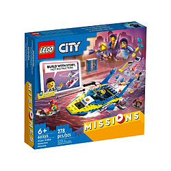 LEGO City Missions des détectives de la police sur l'eau