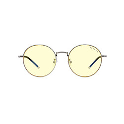 Lunettes Gunnar Anti lumière bleue et Anti Fatigue - ELLIPSE SILVER | AMBER (65% de filtration)