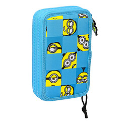 Acheter Plumier double Minions Minionstatic Bleu (28 pcs)