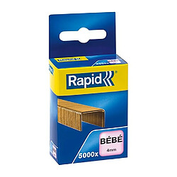 Agrafes Rapid bébé 8/4 cuivrée - Boîte de 5000