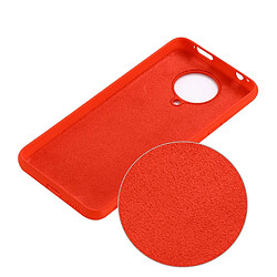 Coque en silicone liquide rouge pour votre Xiaomi Redmi K30 Pro