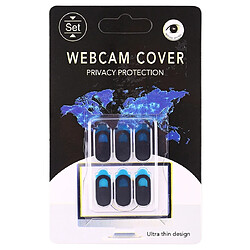 Acheter Wewoo 6 PCS Universal Design ultra-mince WebCam Cover Camera pour ordinateur de bureauordinateur portabletablettetéléphones noir