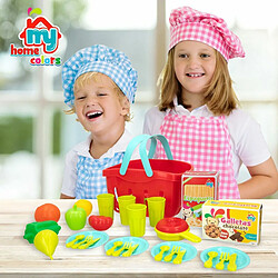 Avis Color Baby Set de jouets alimentaires Colorbaby Linge et ustensiles de cuisine 33 Pièces (12 Unités)