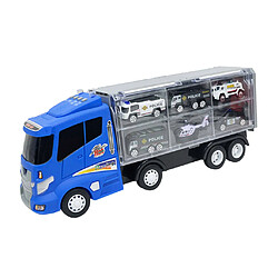 Avis conteneur camion w / 6 pcs alliage de voiture de sport véhicule enfants jouet éducatif