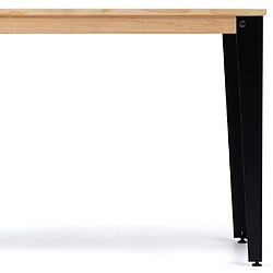 Acheter Console Lunds 39x70x75cm Noir-Naturel. Box Furniture