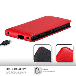 Cadorabo Coque Sony Xperia M2 / M2 AQUA Etui en Rouge pas cher